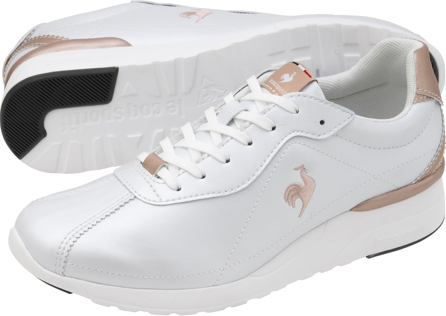 新品未使用◇ル・コックスポルティフ◇モンペリエ24.5cmブラック ルコックスポルティフ le coq sportif スニーカー（LCS